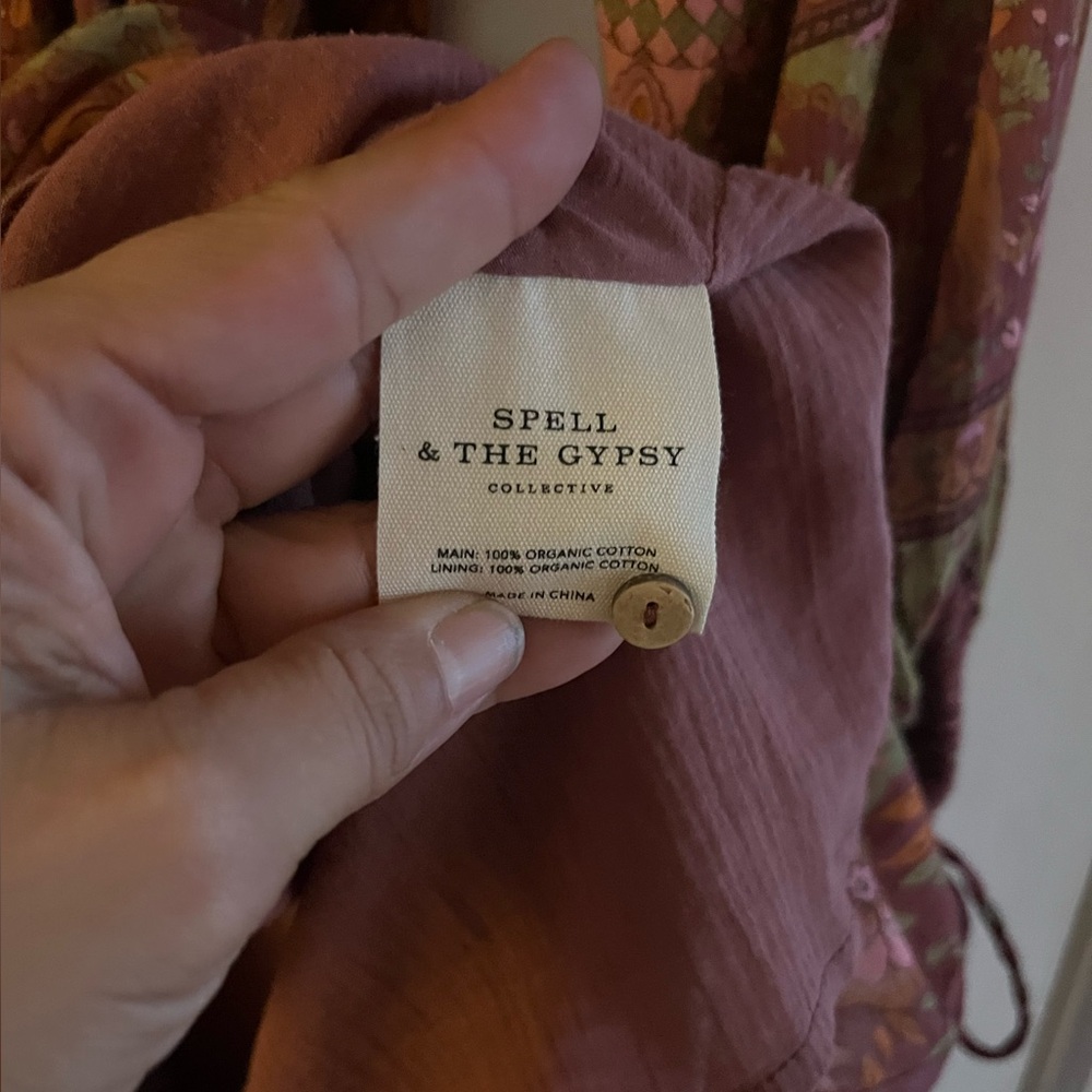 Spell & The Gypsy Utopia Gown Berry - Picture 6 of 11